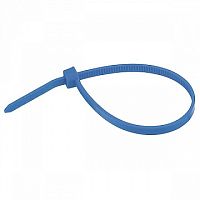 Стяжка кабельная, стандартная, полиамид 6.6, голубая, TY100-18-6-100 (100шт) |  код. TY100-18-6-100 |  ABB